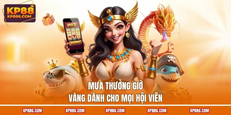 Mưa thưởng giờ vàng dành cho mọi hội viên